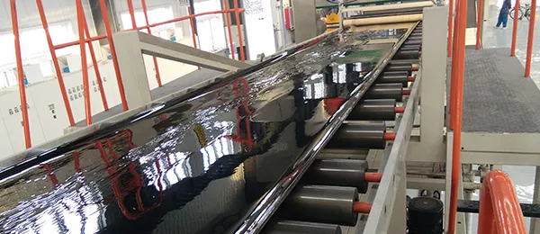 Barisan Pengeluaran Geogrid Penyemperitan Plastik